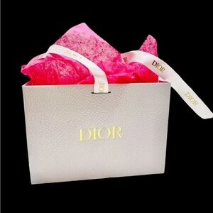 NEW Christian Dior Clutch Gift Bag 8 inch wide, 5.5 inch high and 3inches deep.